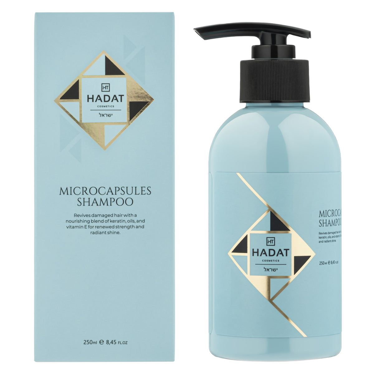 HADAT Microcapsules šampūnas su vitaminų mikrokapsulėmis 250 ml