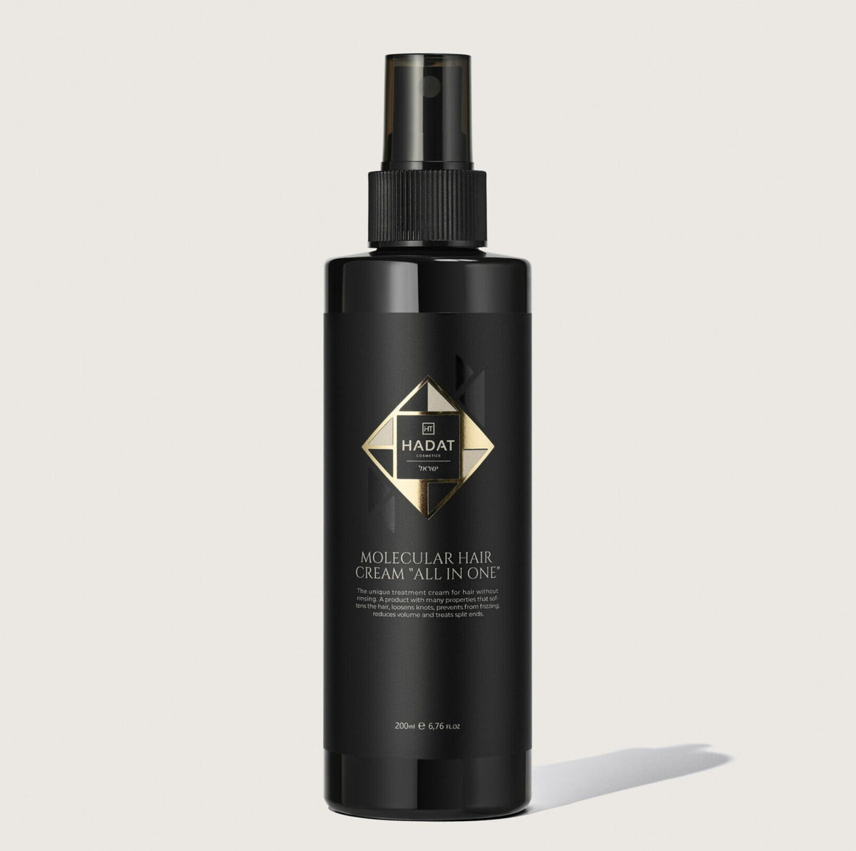 HADAT Molecular Hair Cream All In One nenuplaunamas kremas-purškiklis, 200 ml