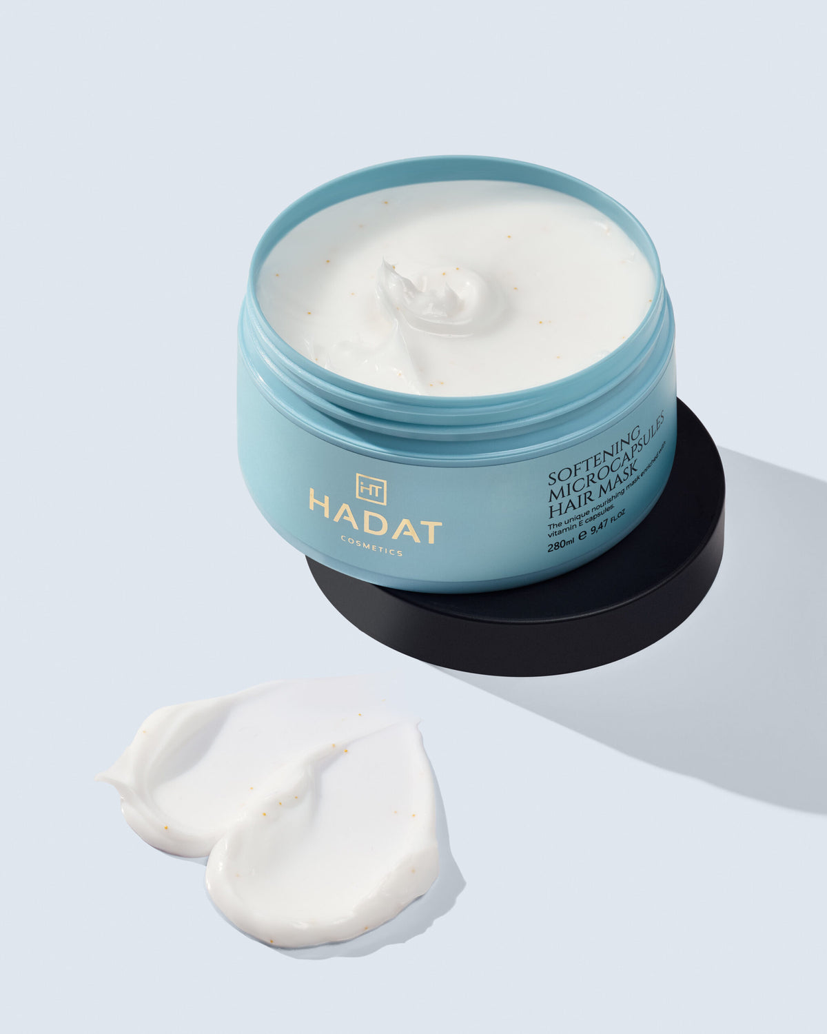 HADAT Softening Microcapsule glotninanti plaukų kaukė, 280 ml