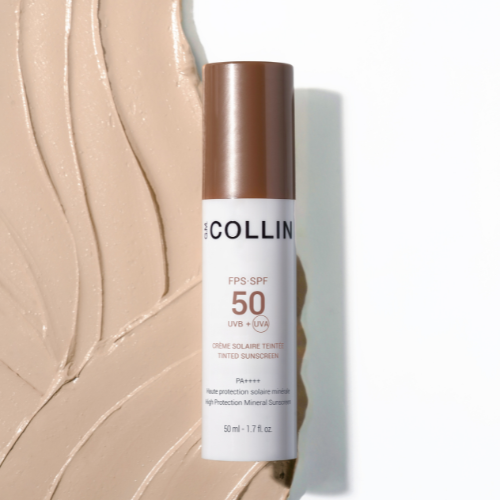 G.M. COLLIN SPF 50 TINTED SUNSCREEN APSAUGINIS KREMAS SU ATSPALVIU, 50 ML