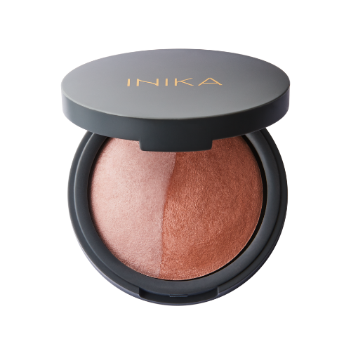 INIKA KOMPAKTINIAI MINERALINIAI SKAISTALAI DUO - Pink Tickle, 6.5 g