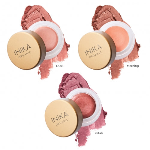 INIKA ORGANIC LŪPŲ IR SKRUOSTŲ KREMAS PETALS, 3.5 G