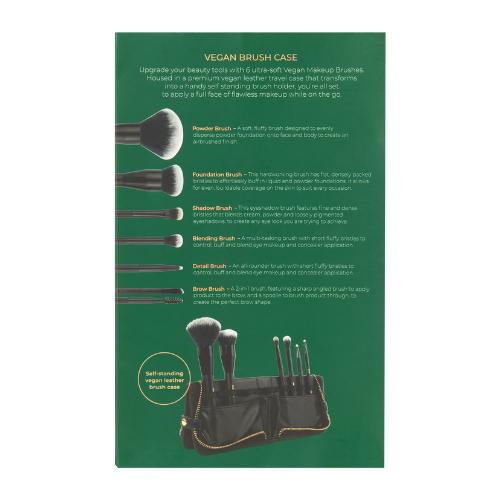 INIKA VEGANIŠKAS ŠEPETĖLIŲ RINKINYS