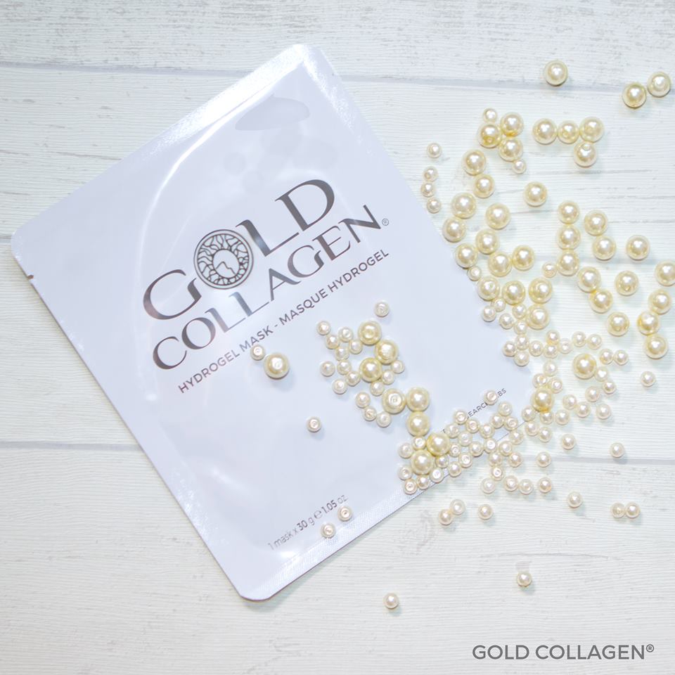 Hidrogelio veido kaukė Gold Collagen 4vnt.