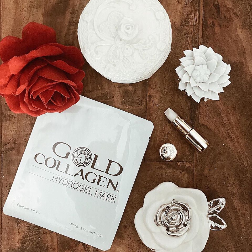 Hidrogelio veido kaukė Gold Collagen 4vnt.