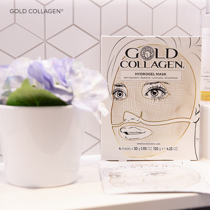 Hidrogelio veido kaukė Gold Collagen 4vnt.