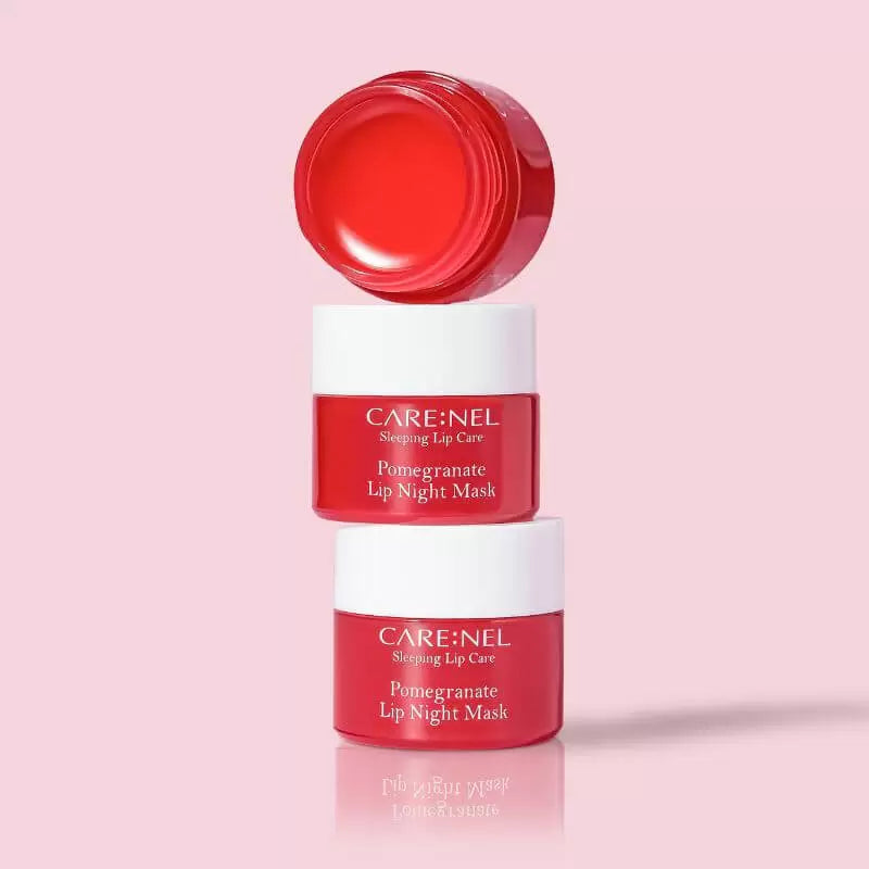 Carenel Pomegranate naktinė lūpų kaukė 5g