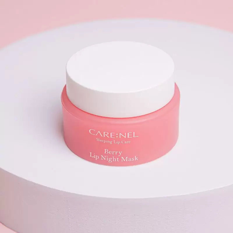 Carenel Berry naktinė lūpų kaukė 23g