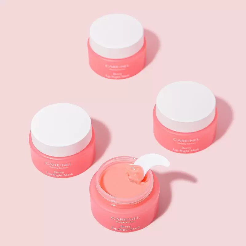 Carenel Berry naktinė lūpų kaukė 23g