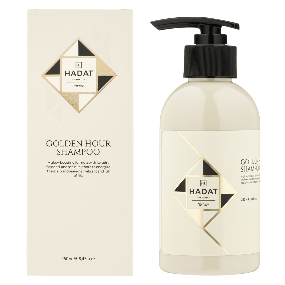 HADAT Golden Hour šampūnas dažytiems ir šviesintiems plaukams 250 ml