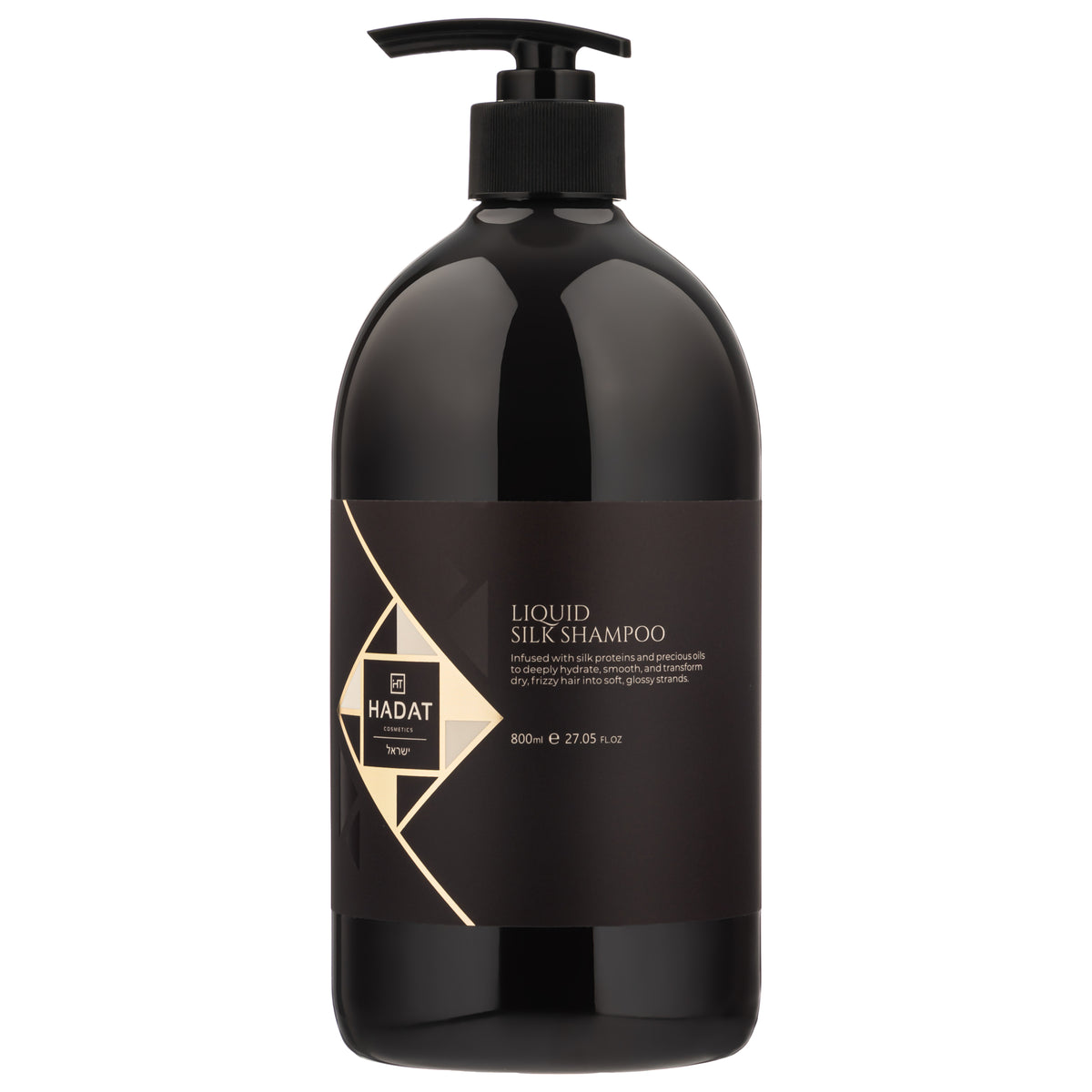 HADAT Liquid Silk šampūnas su šilko baltymais ir keratinu 800 ml