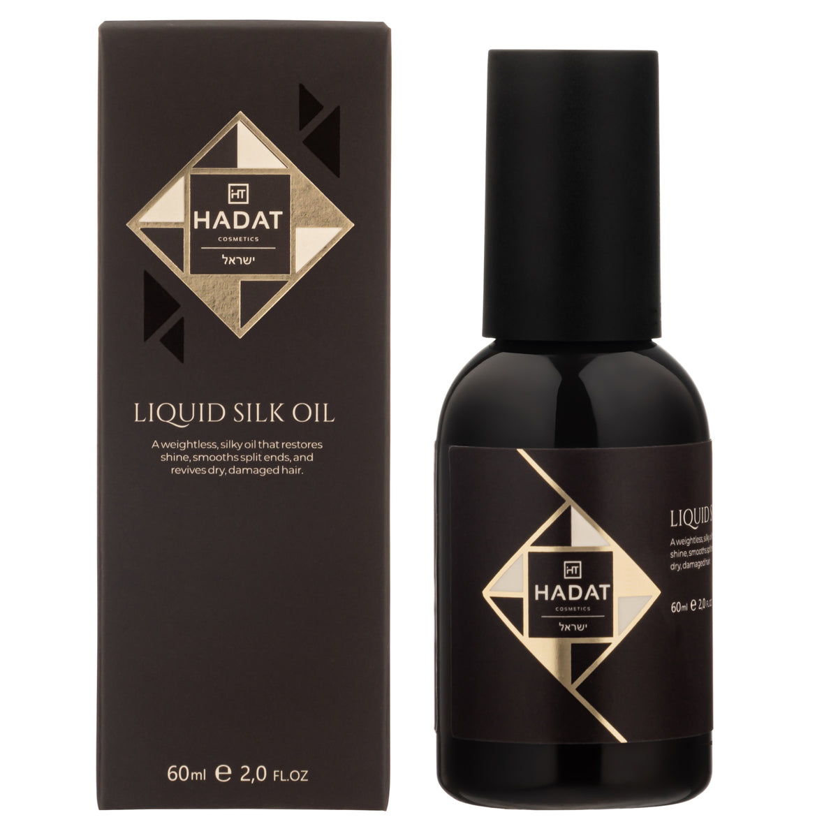 HADAT Liquid Silk Oil plaukų aliejus, 60 ml