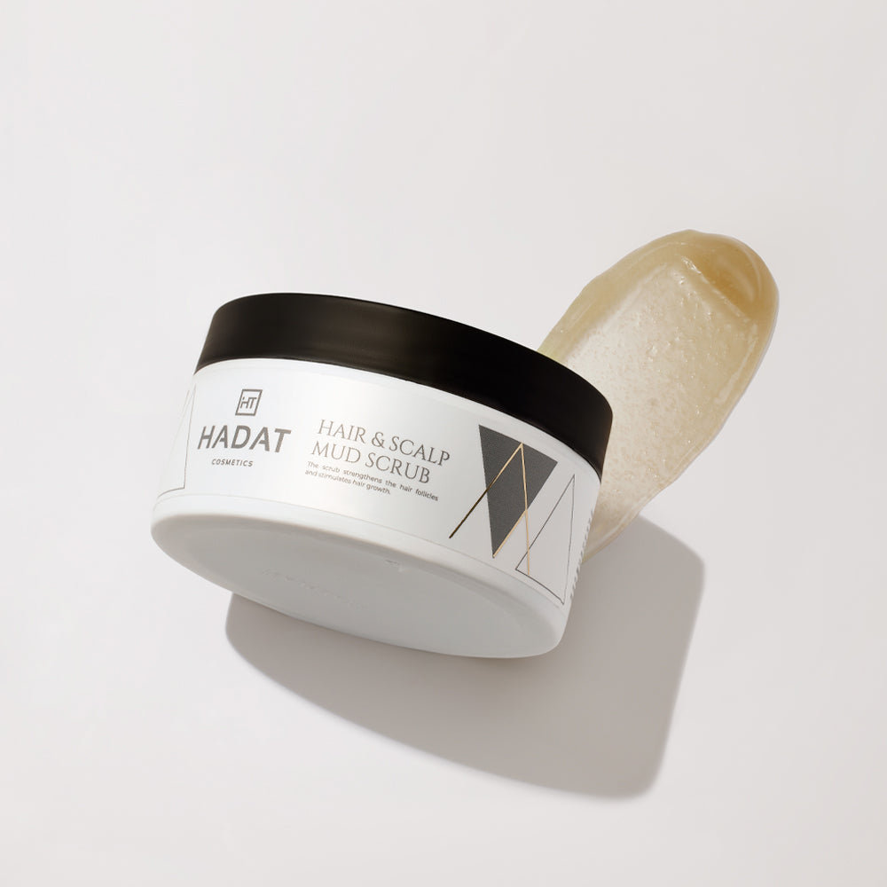 HADAT Hair & Scalp Mud Scrub galvos odos šveitiklis, 300 ml