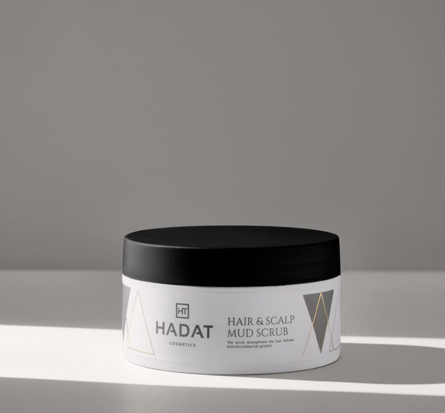 HADAT Hair & Scalp Mud Scrub galvos odos šveitiklis, 300 ml