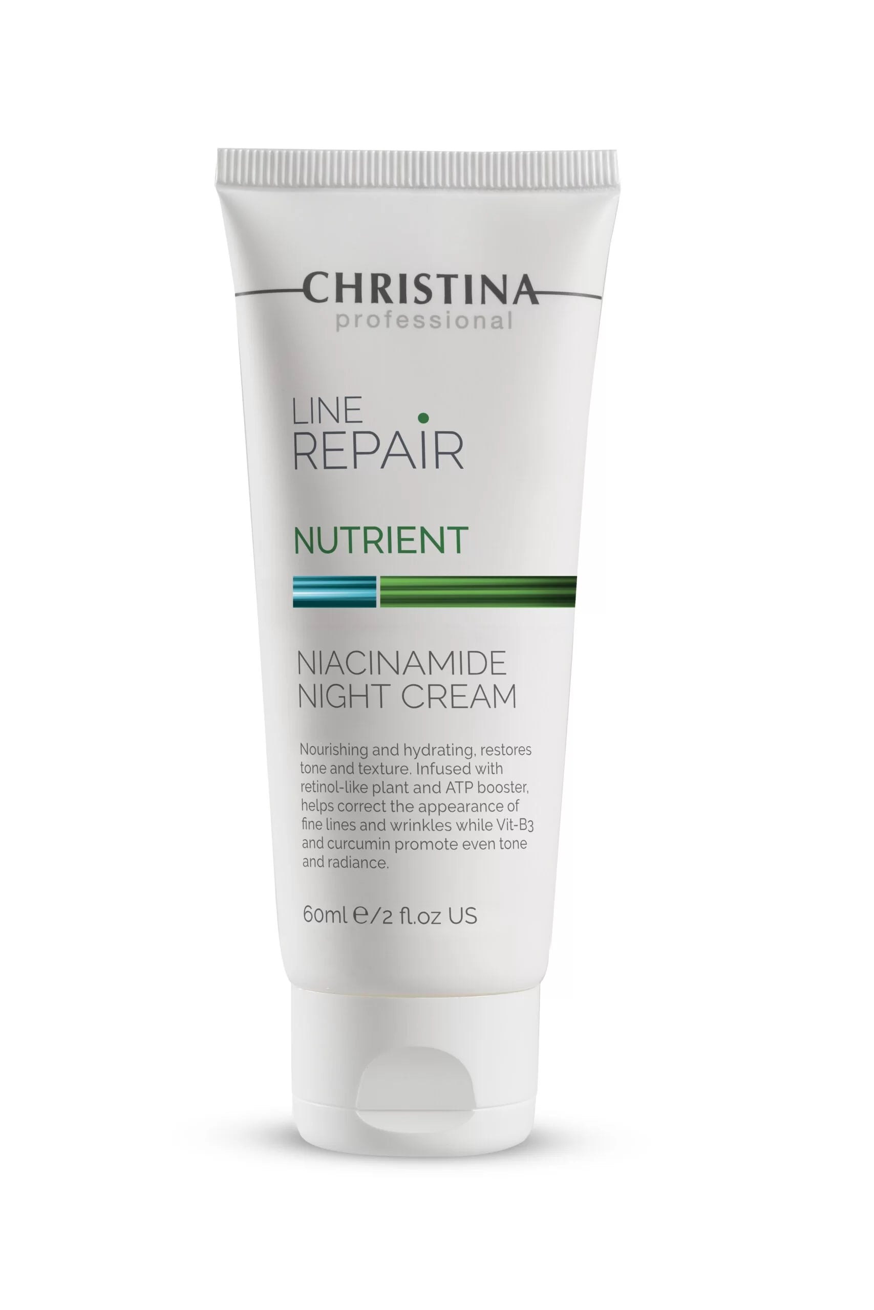 Line Repair Nutrient Niacinamide Night Cream / Maitinantis ir drėkinantis naktinis kremas su niacinamidu 60 ml