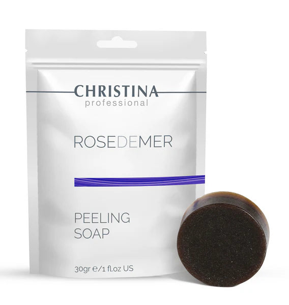 Rose de Mer Peeling Soap / Odos pilingas - šveičiamasis muilas 1vnt. 30g