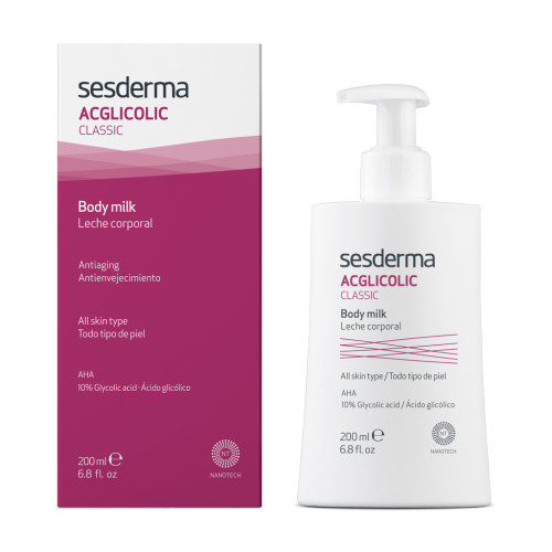 SESDERMA ACGLICOLIC CLASSIC KŪNO PIENELIS, 200 ml