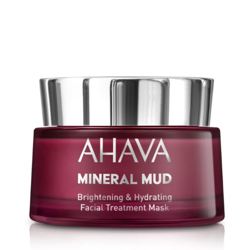 AHAVA MINERAL MUD ŠVIESINAMOJI IR DRĖKINAMOJI VEIDO KAUKĖ, 50 ml