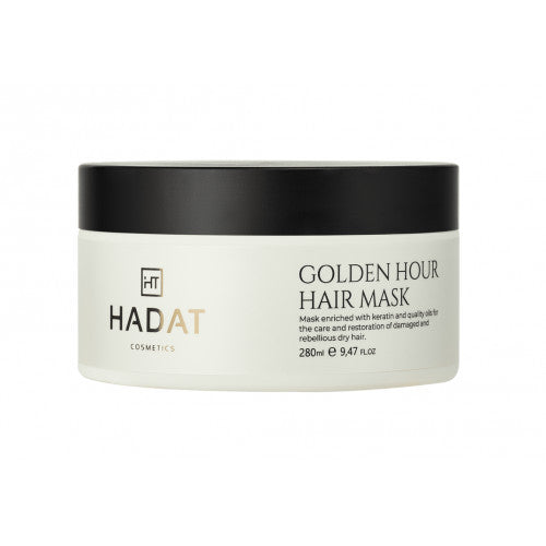 HADAT Golden Hour intensyviai atkuriamoji plaukų kaukė, 280 ml