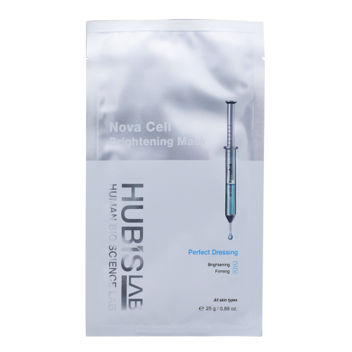 HUBISLAB +E EPIDERMA NOVA CELL ŠVIESINANTI VEIDO KAUKĖ, 35 G (5 VNT)