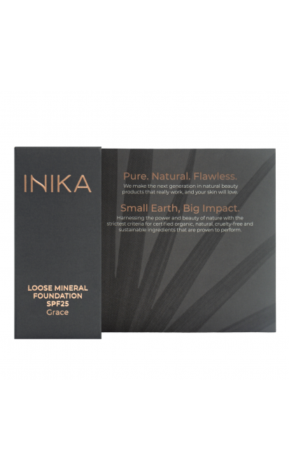 INIKA ORGANIC BIRI MINERALINĖ PUDRA SPF 25 - Grace, 0.7 g