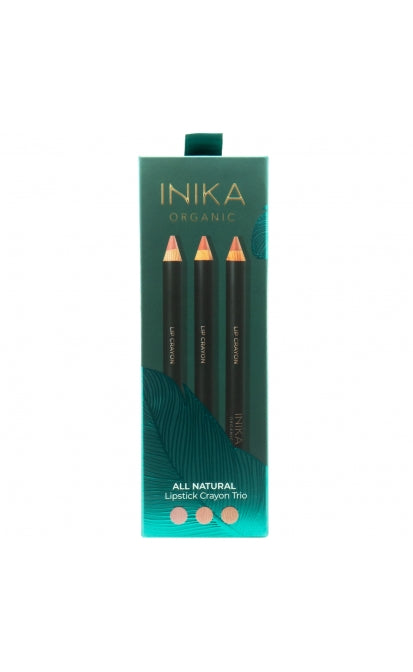 INIKA ORGANIC ALL NATURAL LŪPŲ KREIDELIŲ DOVANŲ RINKINYS