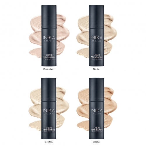 INIKA SERTIFIKUOTAS ORGANIŠKAS SKYSTAS MAKIAŽO PAGRINDAS - Beige, 30ml