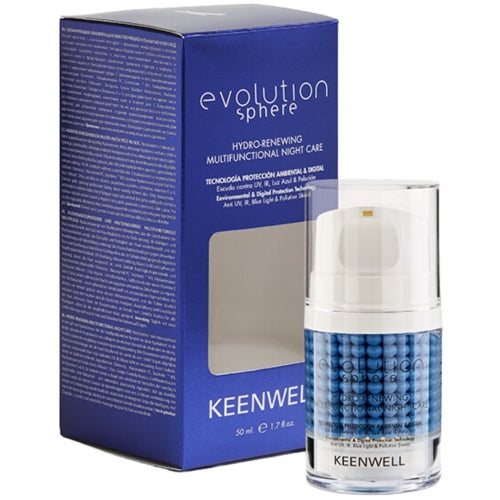 KEENWELL EVOLUTION SPHERE DRĖKINAMASIS ATKŪRIAMASIS NAKTINIS VEIDO KREMAS, 50 ml