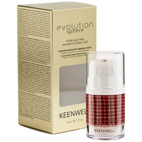 KEENWELL EVOLUTION SPHERE DRĖKINANTIS ATJAUNINAMASIS VEIDO KREMAS, 50 ml