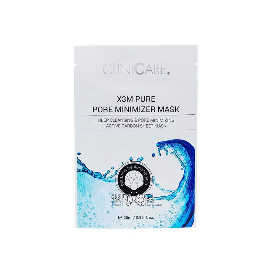 Gilaus valomojo poveikio poras mažinanti kaukė su anglimi (XM Pure pore minimizer mask) 1vnt.