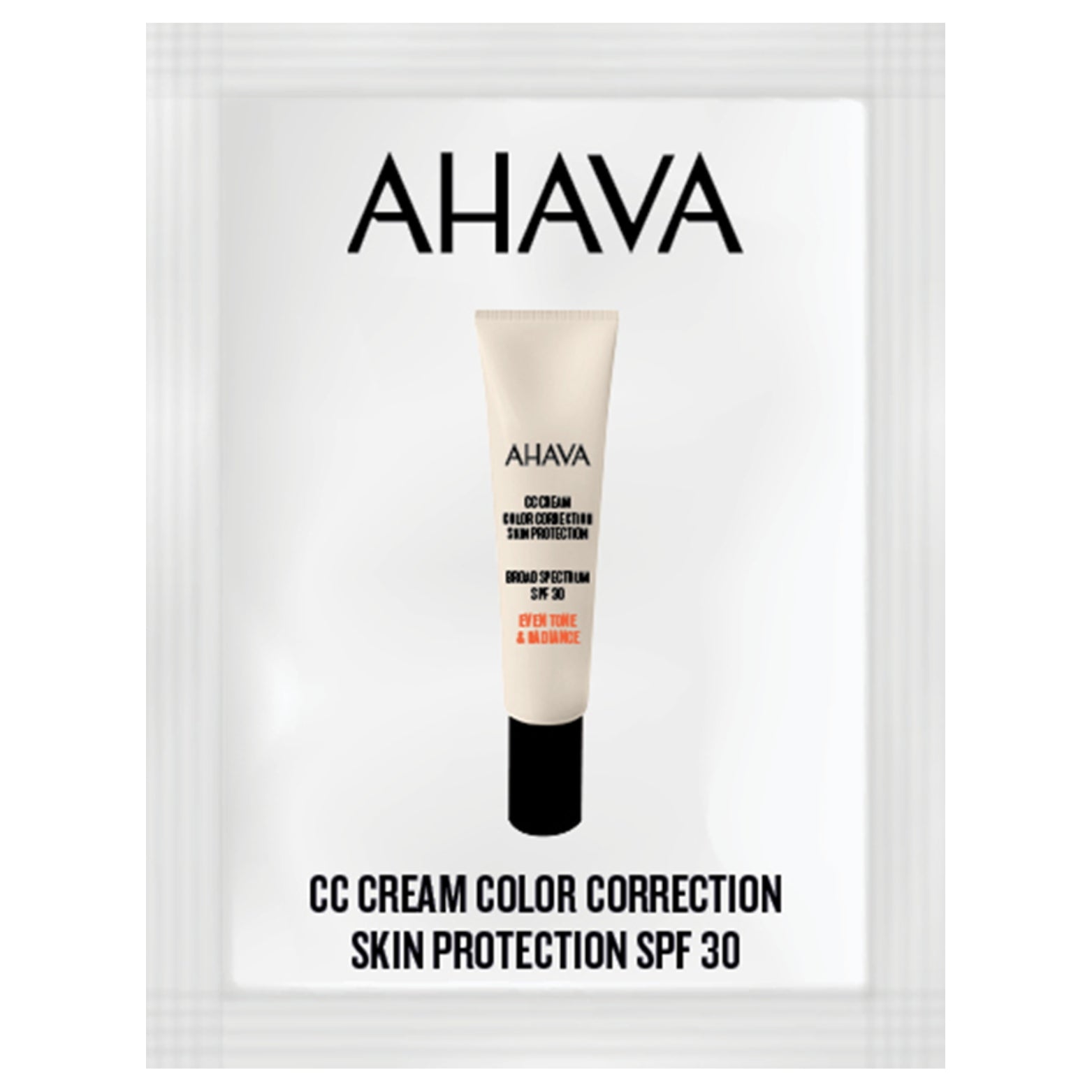 AHAVA CC ODOS SPALVĄ KOREGUOJANTIS KREMAS SPF30, 2 ml