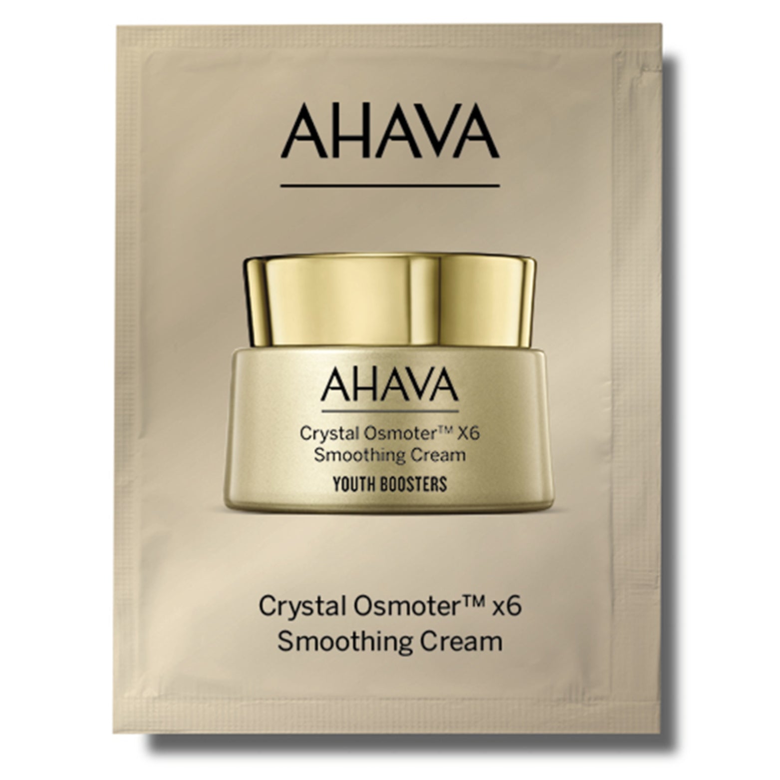 AHAVA DEADSEA OSMOTER CRYSTAL OSMOTER™ x6 ODOS TEKSTŪRĄ GERINANTIS VEIDO KREMAS, 2 ML