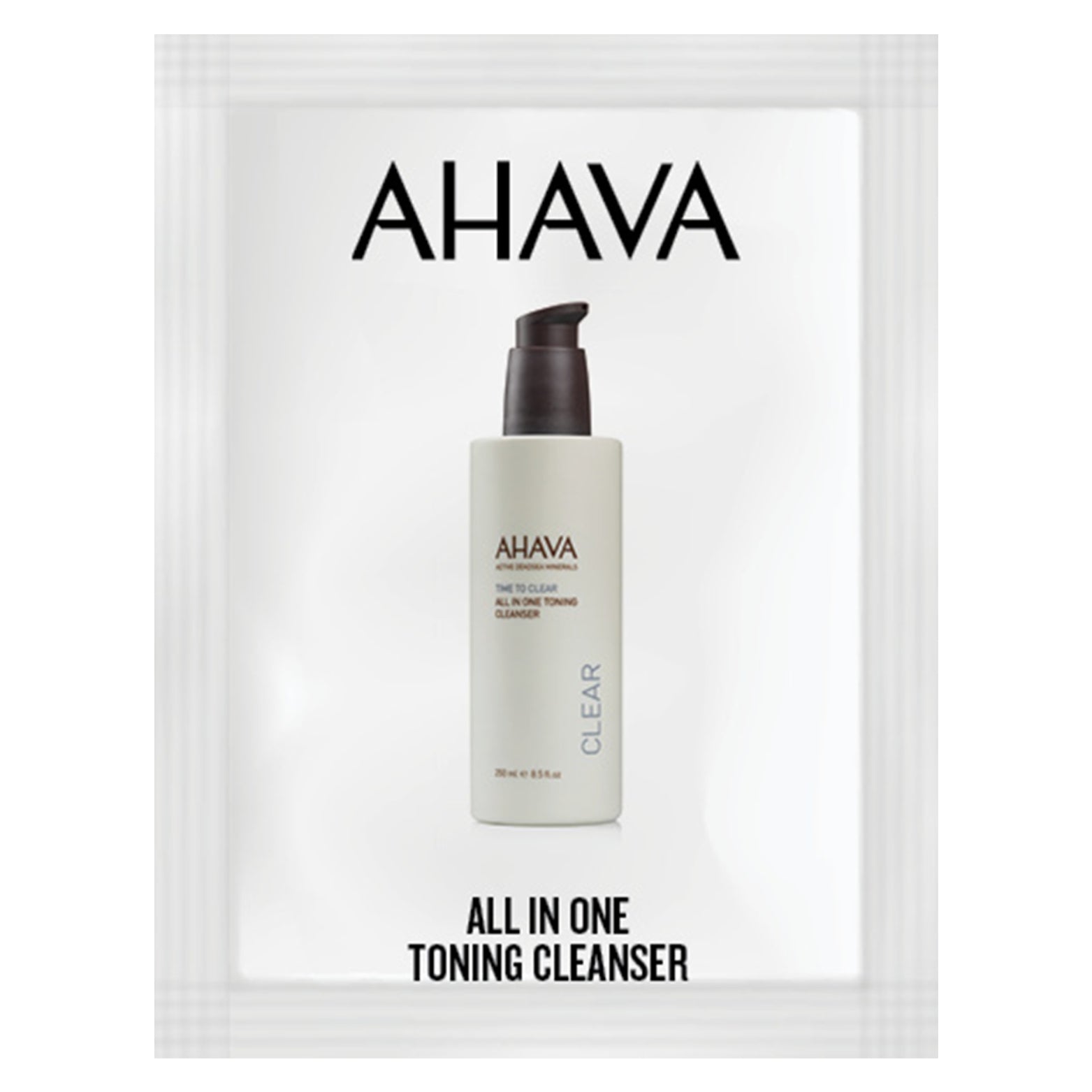 AHAVA TIME TO CLEAR ALL-IN-ONE TONIZUOJANTIS PRAUSIKLIS, 4 ml