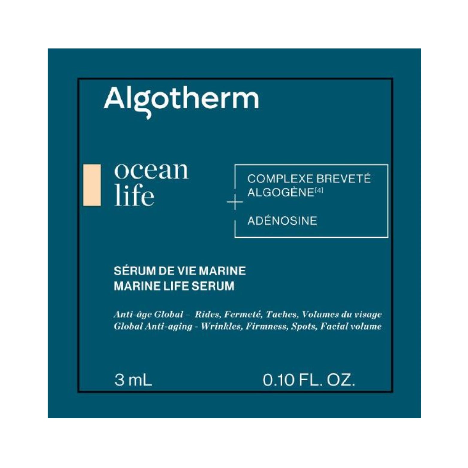 ALGOTHERM OCEAN LIFE SERUMAS, 3 ML