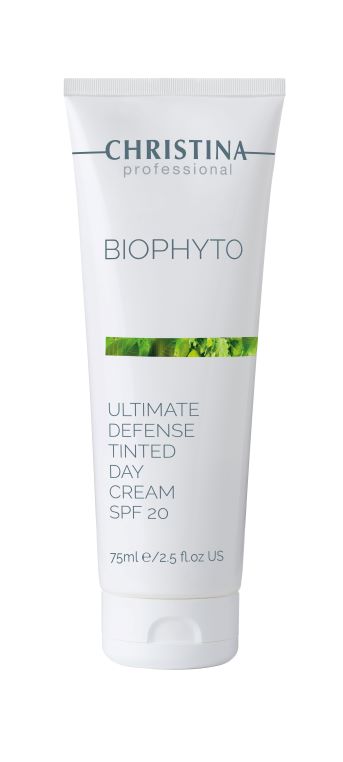 Bio Phyto Ultimate Defense Tinted Day Cream SPF 20 / Apsauginis dieninis kremas su tonu ir SPF20 75ml