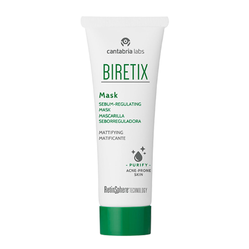 BIRETIX SEBUMĄ REGULIUOJANTI VEIDO KAUKĖ 25ML