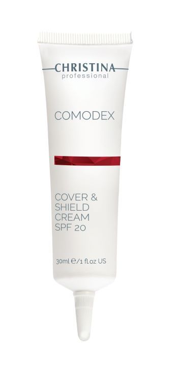 Comodex Cover & Shield Cream SPF 20 / Kremas su tonu ir SPF 20 30ml