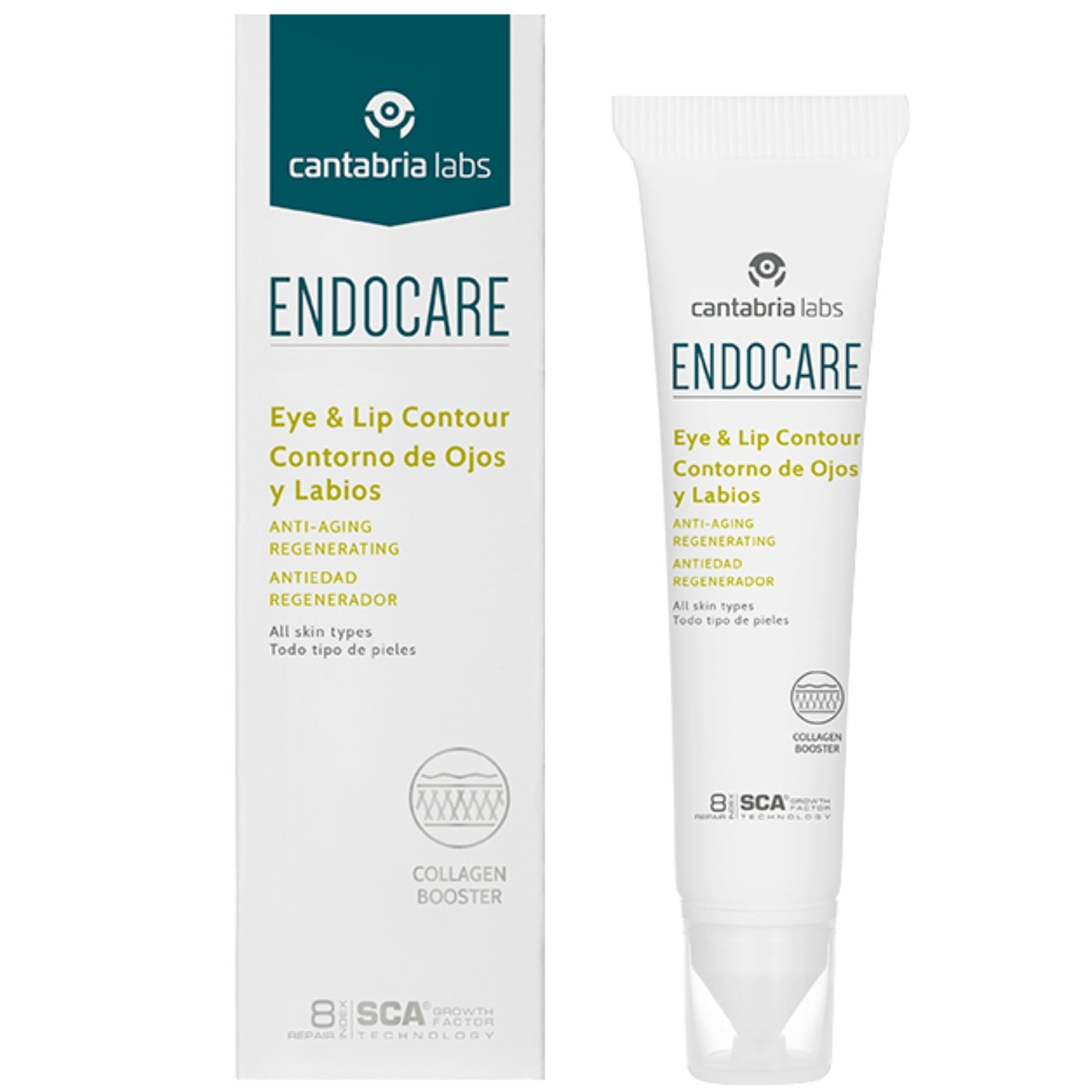 ENDOCARE ESSENTIAL AKIŲ IR LŪPŲ KONTŪRO KREMAS, 15 ML