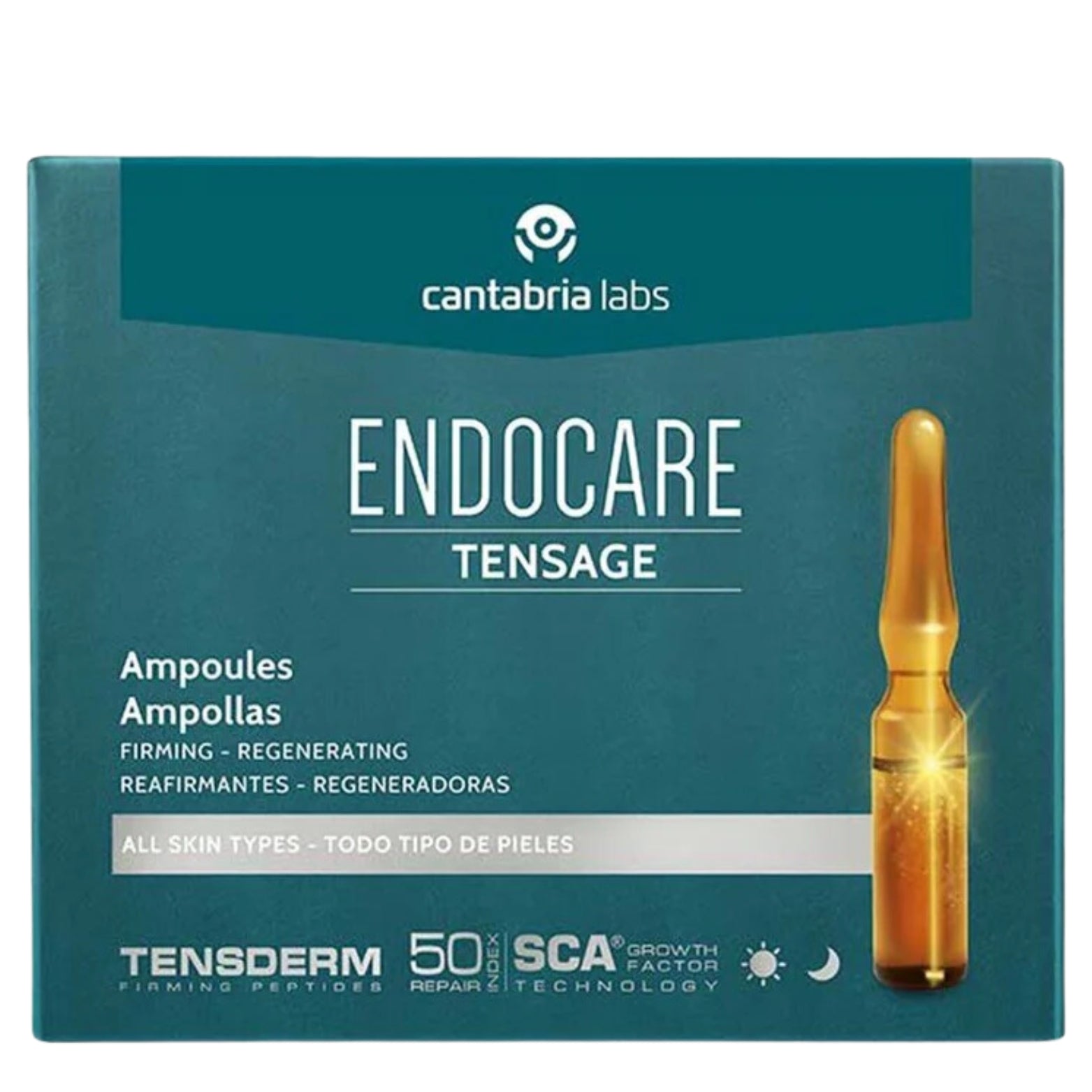 ENDOCARE TENSAGE STANGRINANČIOS AMPULĖS, 10x2 ML