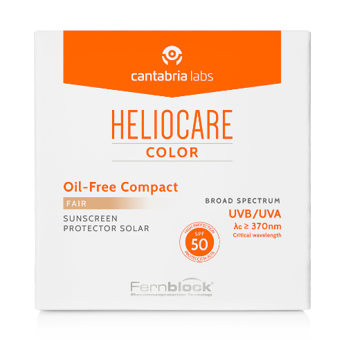 HELIOCARE COLOR OIL-FREE APSAUGINĖ KOMPAKTINĖ PUDRA SPF50, 2.5G - 10G (Fair)