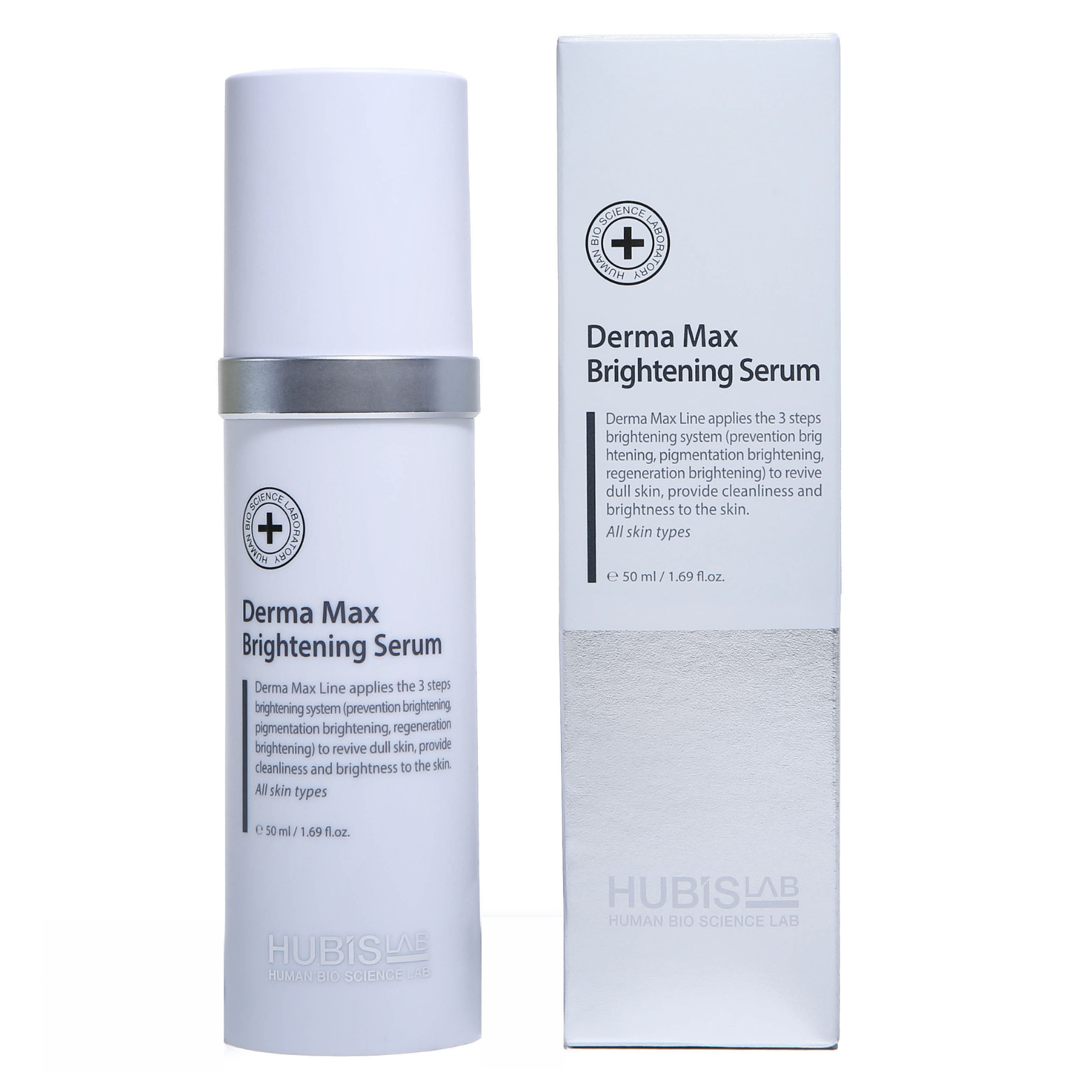 HUBISLAB DERMA MAX ŠVIESINAMASIS SERUMAS, 50 ML