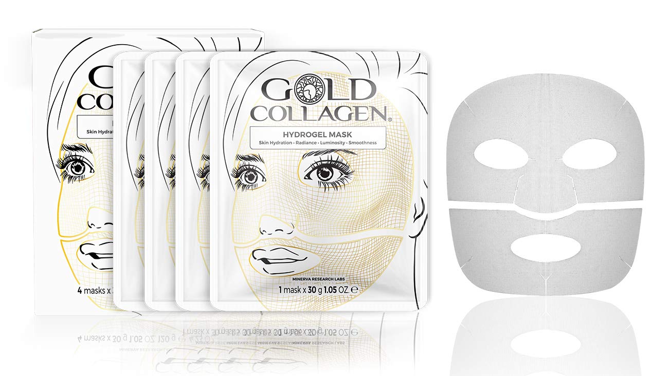 Hidrogelio veido kaukė Gold Collagen 4vnt.