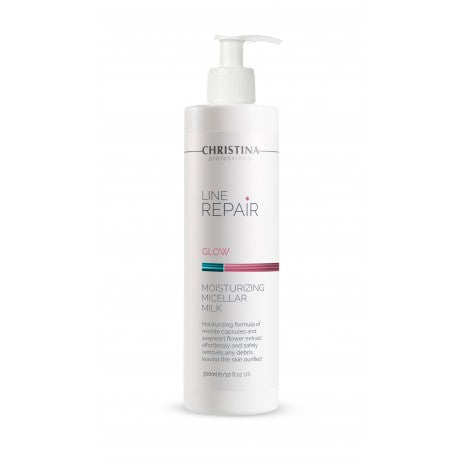 Line Repair Glow Moisturizing Micellar Milk / Drėkinamasis micelinis pienelis 300ml