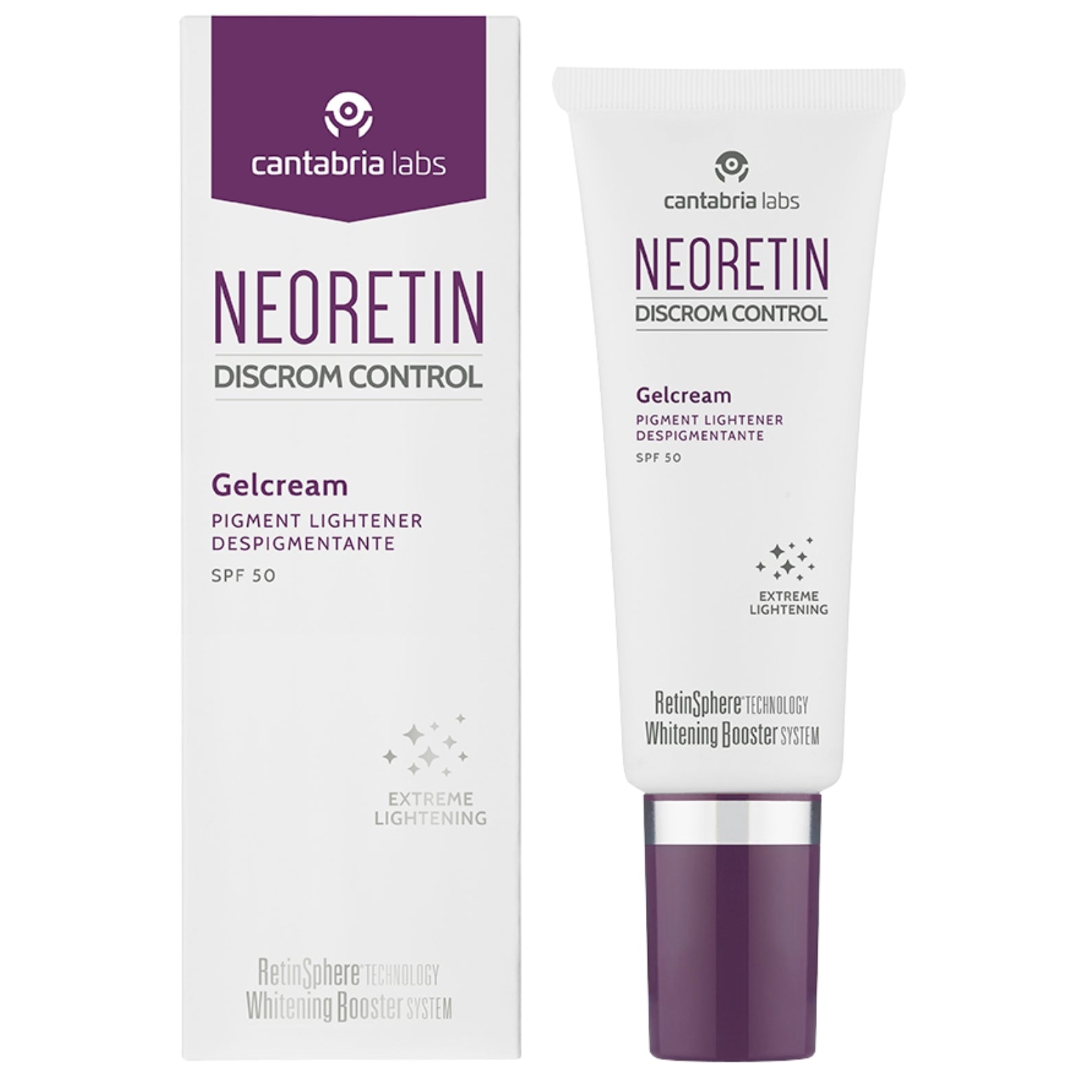 NEORETIN DISCROM CONTROL GELINIS VEIDO KREMAS SPF 50, 40 ML