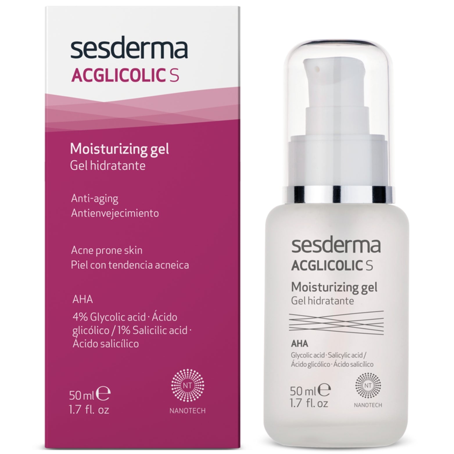 SESDERMA ACGLICOLIC S DRĖKINAMASIS GELIS, 50 ml