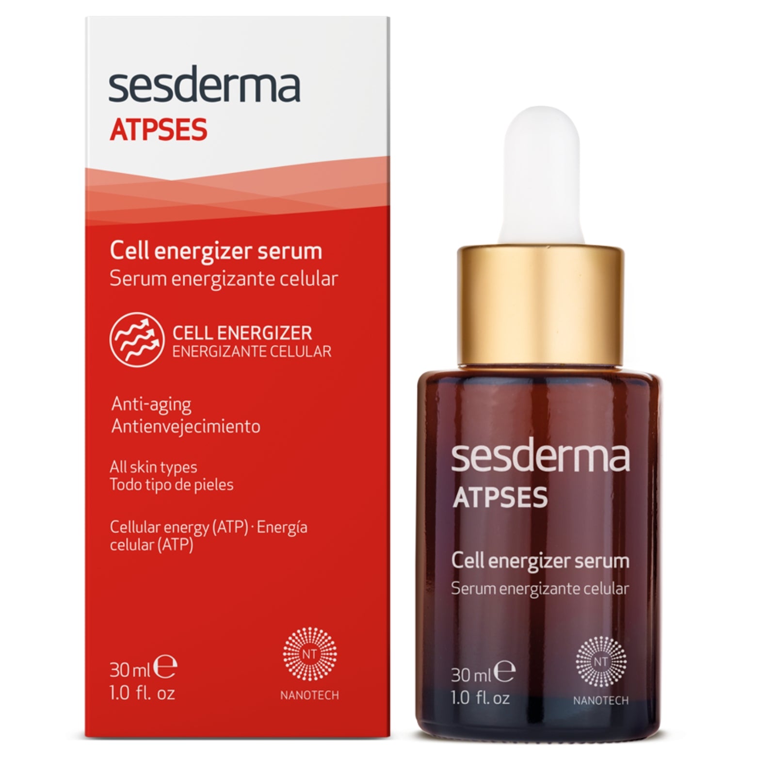 SESDERMA ATPSES ENERGIJOS ODAI SUTEIKIANTIS SERUMAS, 30 ml