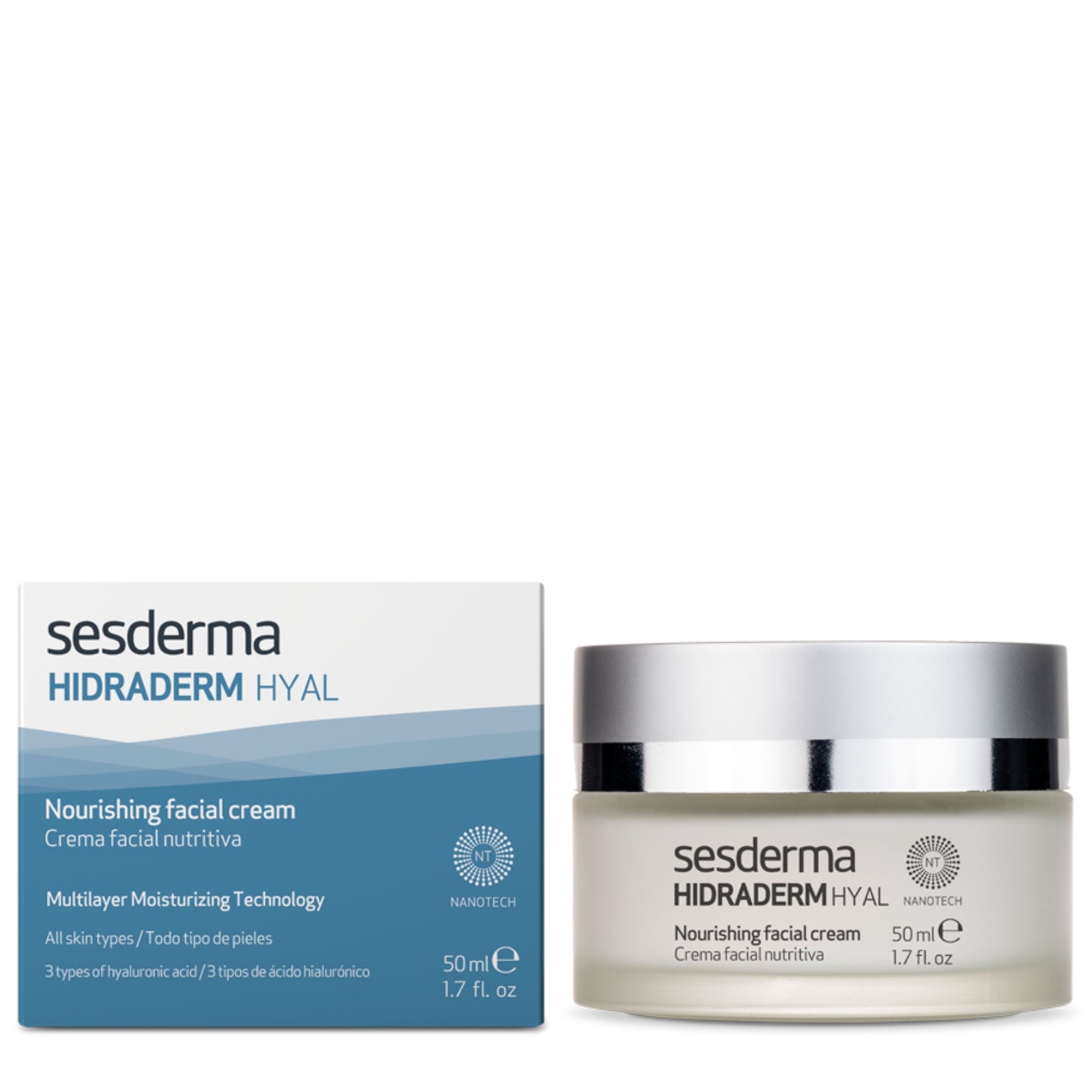 SESDERMA HIDRADERM HYAL MAITINAMASIS KREMAS, 50 ml