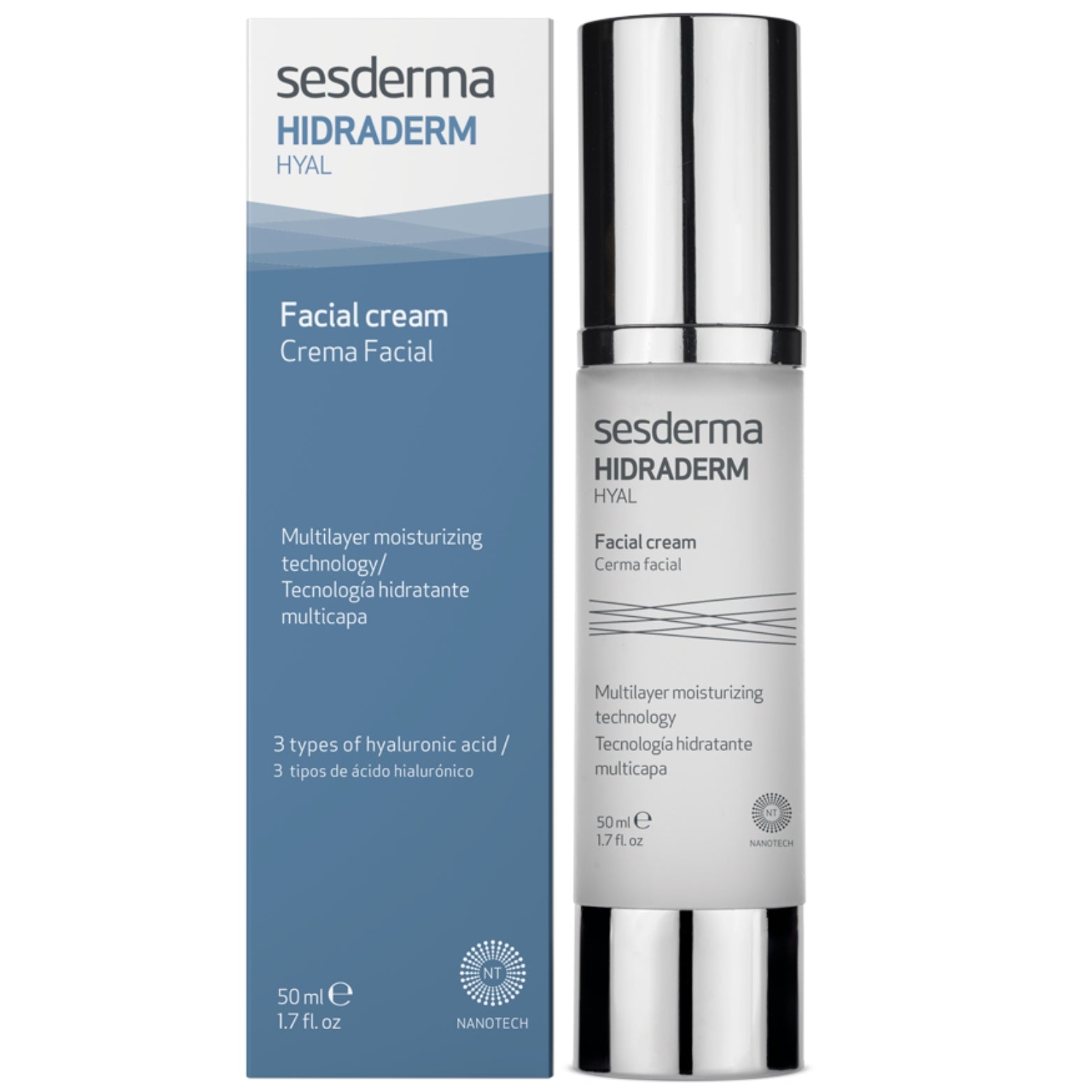 SESDERMA HIDRADERM HYAL VEIDO KREMAS, 50 ml