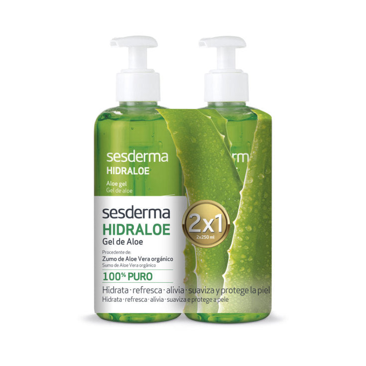 SESDERMA HIDRALOE ALOE GELIS 2 UŽ 1 KAINĄ