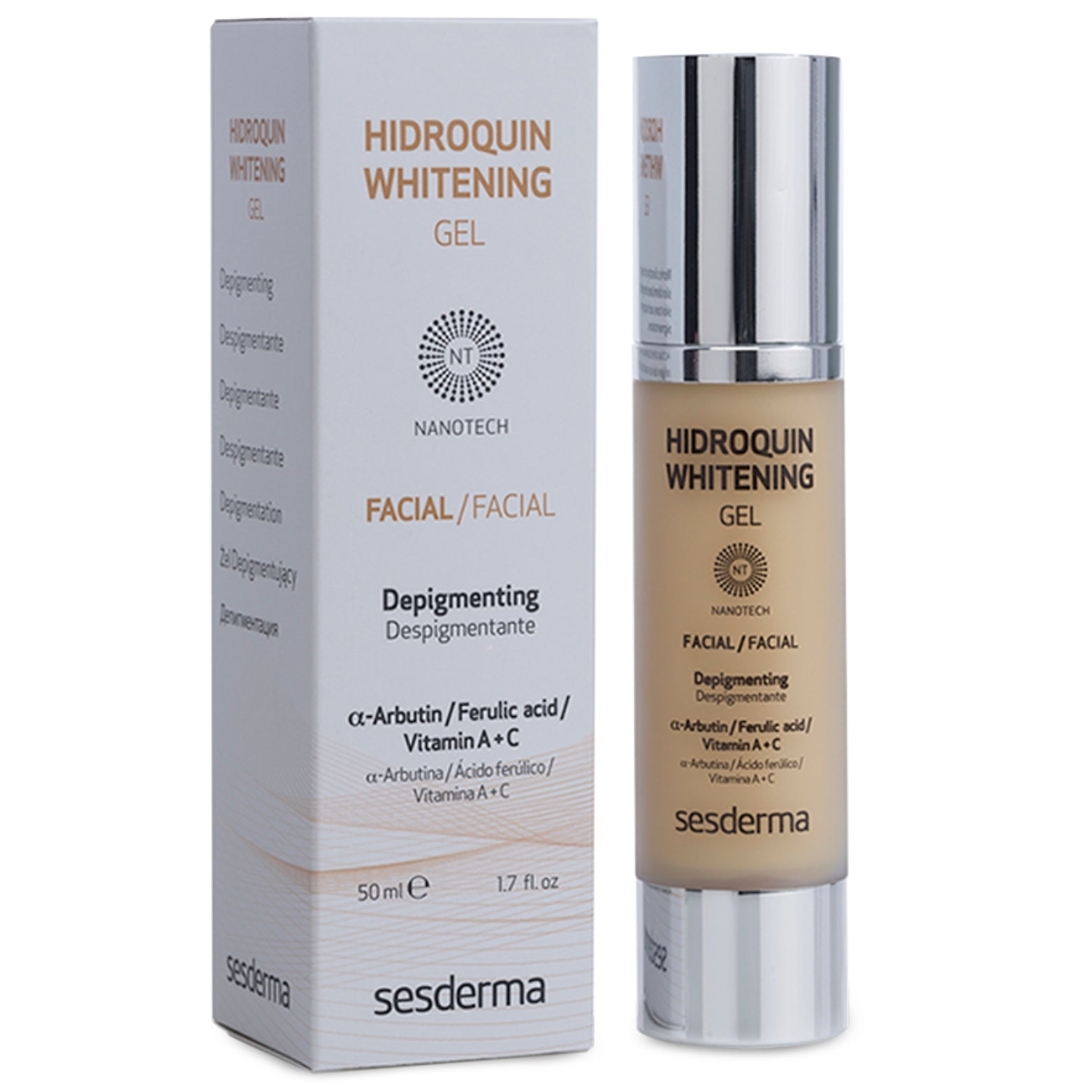 SESDERMA HIDROQUIN BALINAMASIS GELIS, 50 ml